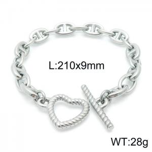 Stainless Steel Bracelet(women) - KB144886-Z