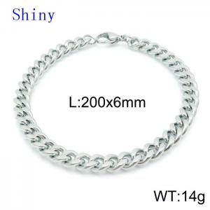 Stainless Steel Bracelet(Men) - KB144936-Z