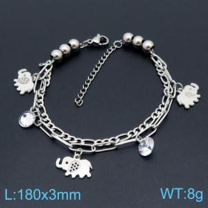 Stainless Steel Bracelet(women) - KB144957-DL