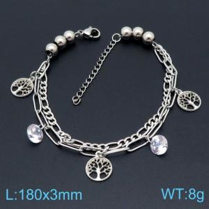 Stainless Steel Bracelet(women) - KB144959-DL