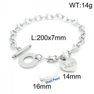 Stainless Steel Bracelet(women) - KB145346-Z