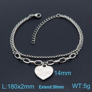 Stainless Steel Bracelet(women) - KB145429-Z