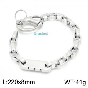 Stainless Steel Bracelet(Men) - KB145950-KLHQ