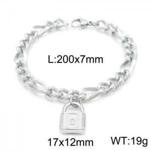 Stainless Steel Bracelet(women) - KB145977-Z