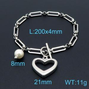Stainless Steel Bracelet(women) - KB146069-Z