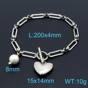 Stainless Steel Bracelet(women) - KB146071-Z