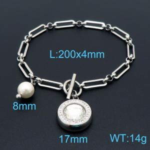 Stainless Steel Bracelet(women) - KB146075-Z
