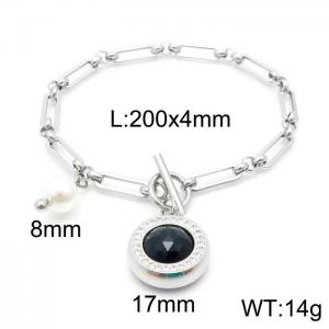 Stainless Steel Bracelet(women) - KB146081-Z
