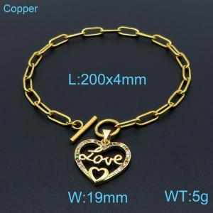Copper Bracelet （ Mother's Day） - KB146213-Z