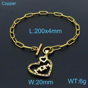 Copper Bracelet （ Mother's Day） - KB146217-Z