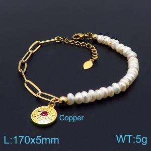 Copper Bracelet - KB146647-YF