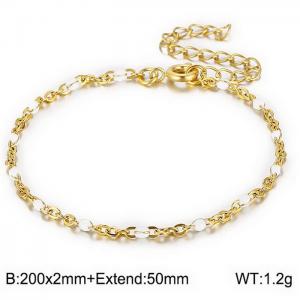 Stainless Steel Gold-plating Bracelet - KB146661-Z