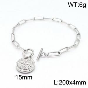 Stainless Steel Bracelet(Men) - KB147209-Z