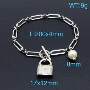 Stainless Steel Bracelet(Men) - KB147220-Z