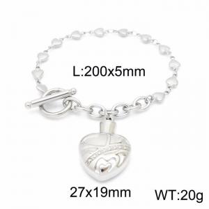 Stainless Steel Bracelet(women) - KB147746-Z