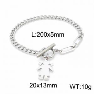 Stainless Steel Bracelet(women) - KB147752-Z