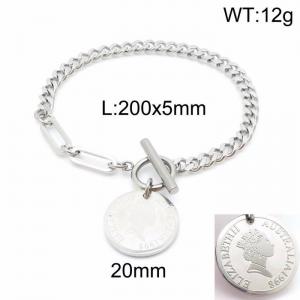 Stainless Steel Bracelet(women) - KB147756-Z