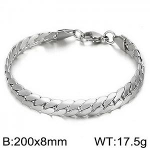 Stainless Steel Bracelet(Men) - KB147883-K