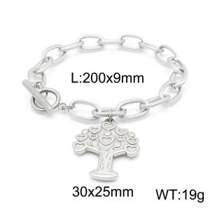 Stainless Steel Bracelet(women) - KB147991-Z