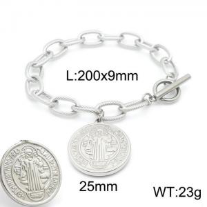 Stainless Steel Bracelet(women) - KB147995-Z