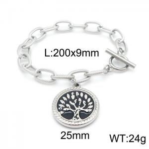 Stainless Steel Bracelet(women) - KB148001-Z