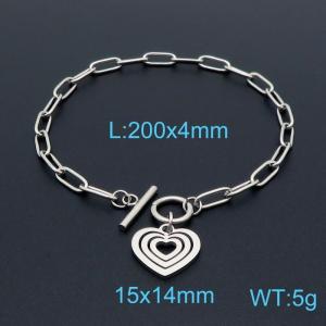 Stainless Steel Bracelet(women) - KB148253-Z