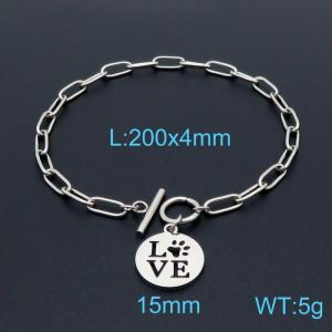 Stainless Steel Bracelet(women) - KB148255-Z