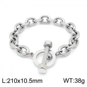 Stainless Steel Bracelet(Men) - KB148264-KFC