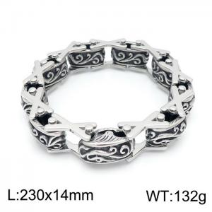 Stainless Steel Bracelet(Men) - KB148285-KJX