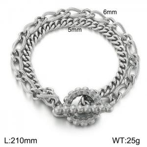 Stainless Steel Bracelet - KB148329-Z