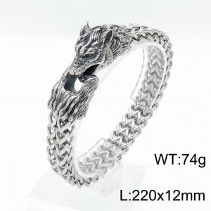 Stainless Steel Bracelet(Men) - KB148348-KJX