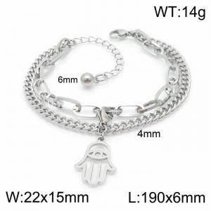 Stainless Steel Bracelet(women) - KB148350-Z