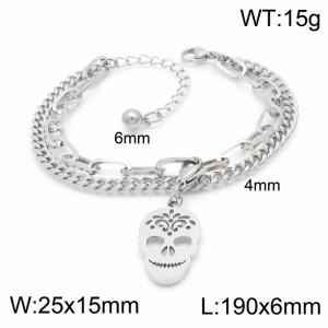 Stainless Steel Bracelet(women) - KB148388-Z