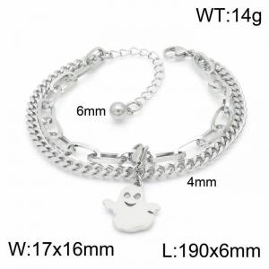Stainless Steel Bracelet(women) - KB148390-Z