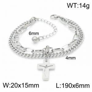 Stainless Steel Bracelet(women) - KB148391-Z