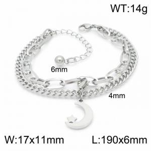 Stainless Steel Bracelet(women) - KB148396-Z