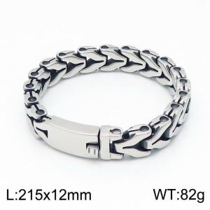 Stainless Steel Bracelet(Men) - KB148837-KJX