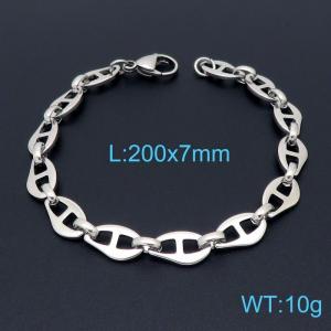 Stainless Steel Bracelet(Men) - KB148848-Z