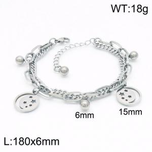 Stainless Steel Bracelet(women) - KB148869-Z