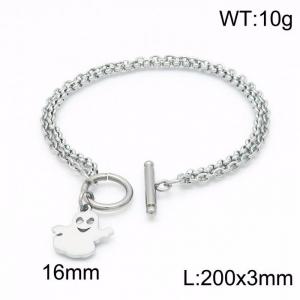 Stainless Steel Bracelet(women) - KB148874-Z