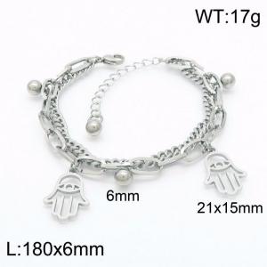 Stainless Steel Bracelet(women) - KB148888-Z