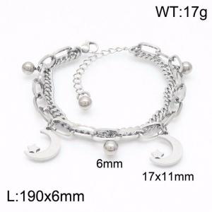 Stainless Steel Bracelet(women) - KB148889-Z