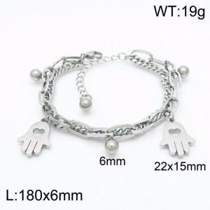 Stainless Steel Bracelet(women) - KB148890-Z