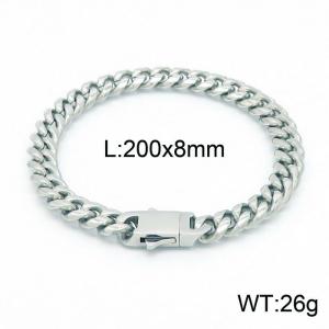 Stainless Steel Bracelet(Men) - KB148904-Z