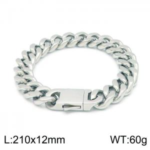 Stainless Steel Bracelet(Men) - KB148909-Z