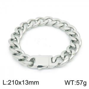 Stainless Steel Bracelet(Men) - KB148917-Z