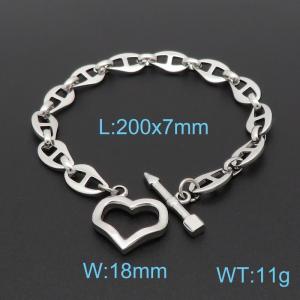 Stainless Steel Bracelet(Men) - KB148920-Z