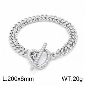 Stainless Steel Bracelet(Men) - KB149079-KFC