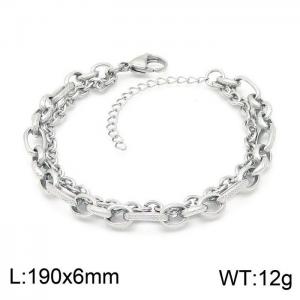 Stainless Steel Bracelet(women) - KB149310-Z