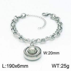 Stainless Steel Bracelet(women) - KB149336-Z